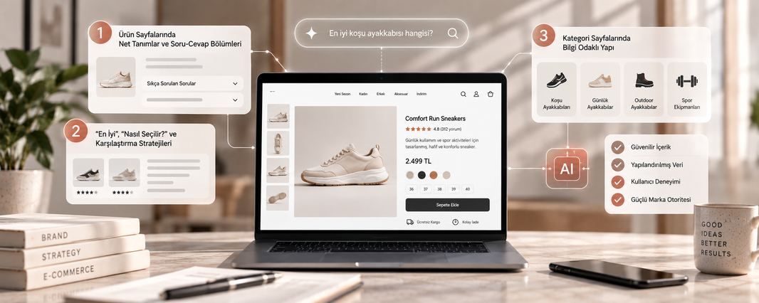 E-Ticaret Siteleri GEO’ya Nasıl Hazırlanmalı?